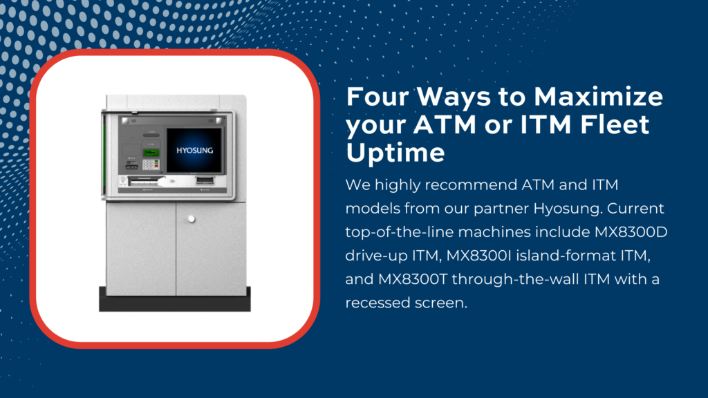 Best practices for ATM installation