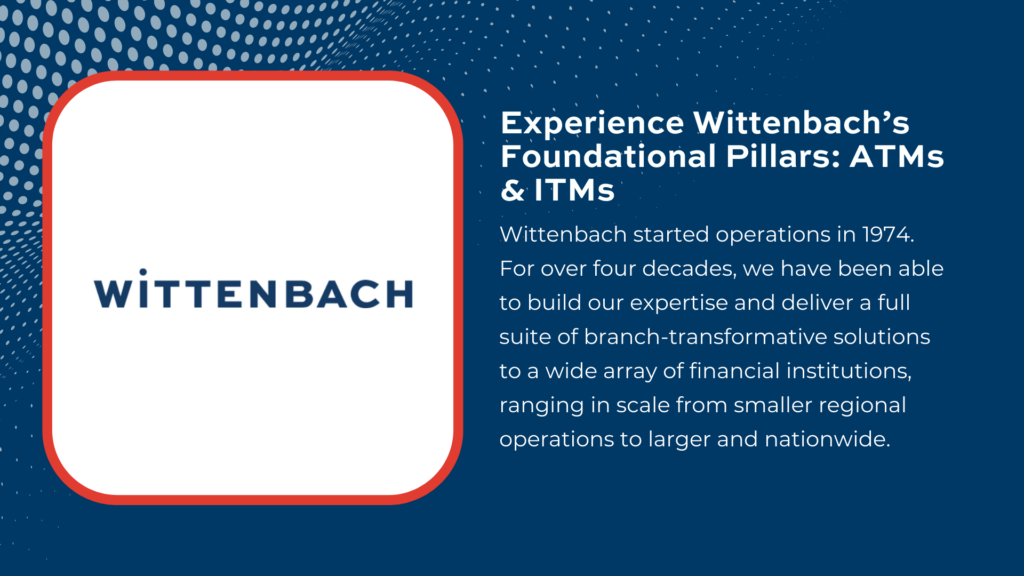 Experience Wittenbach’s Hyosung ATMs and ITMs