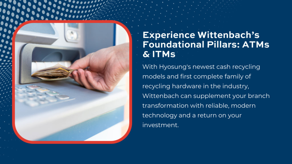 Experience Wittenbach’s Hyosung ATMs and ITMs