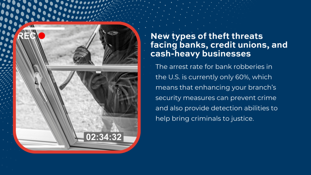 Learn about the 2023 bank robbery trends in order to better protect your branch or business.