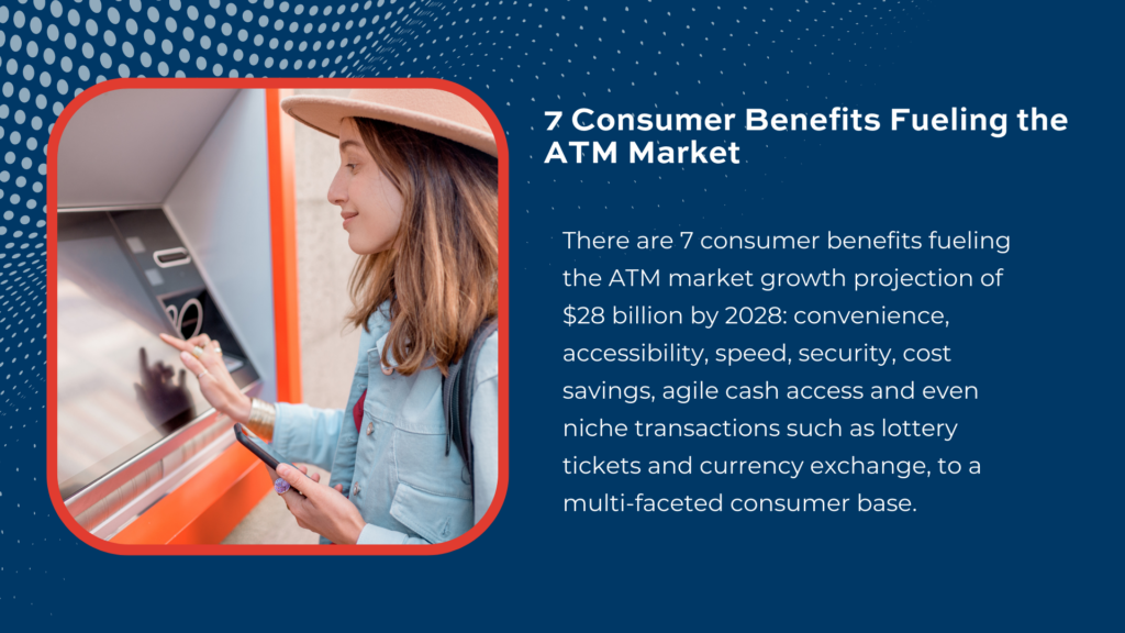 7 Consumer Benefits Fueling the ATM Market to Grow to $28 Billion by 2028