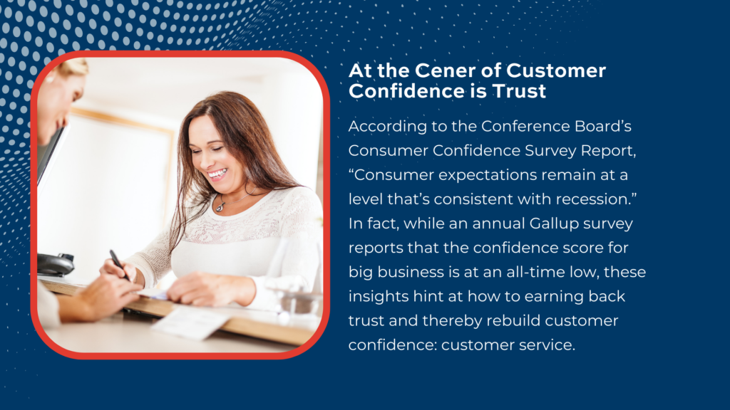 In today’s volatile economic environment, customer service is paramount. Here are three tactics for keeping customers calm in these trying times.